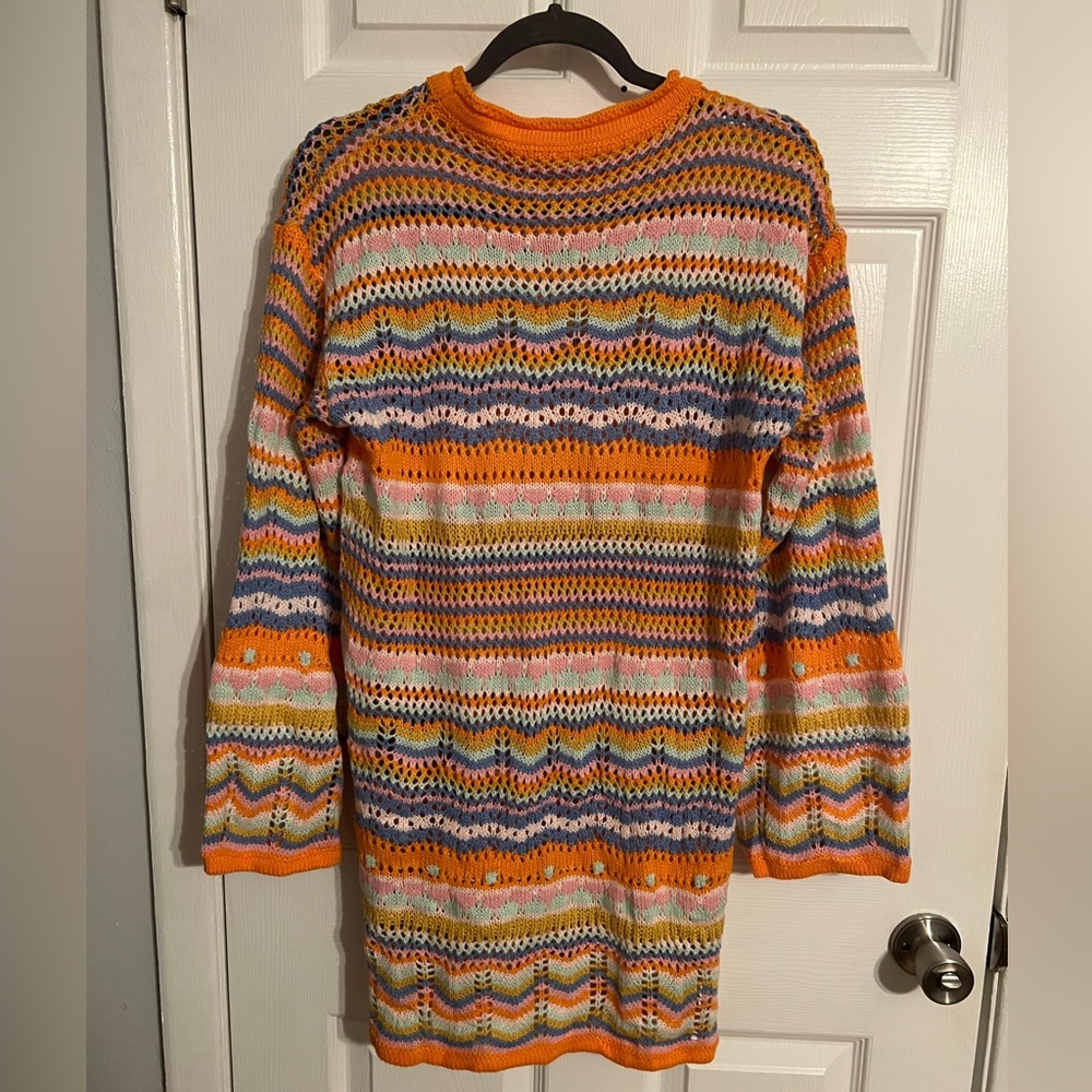 Colorful Crochet Dress